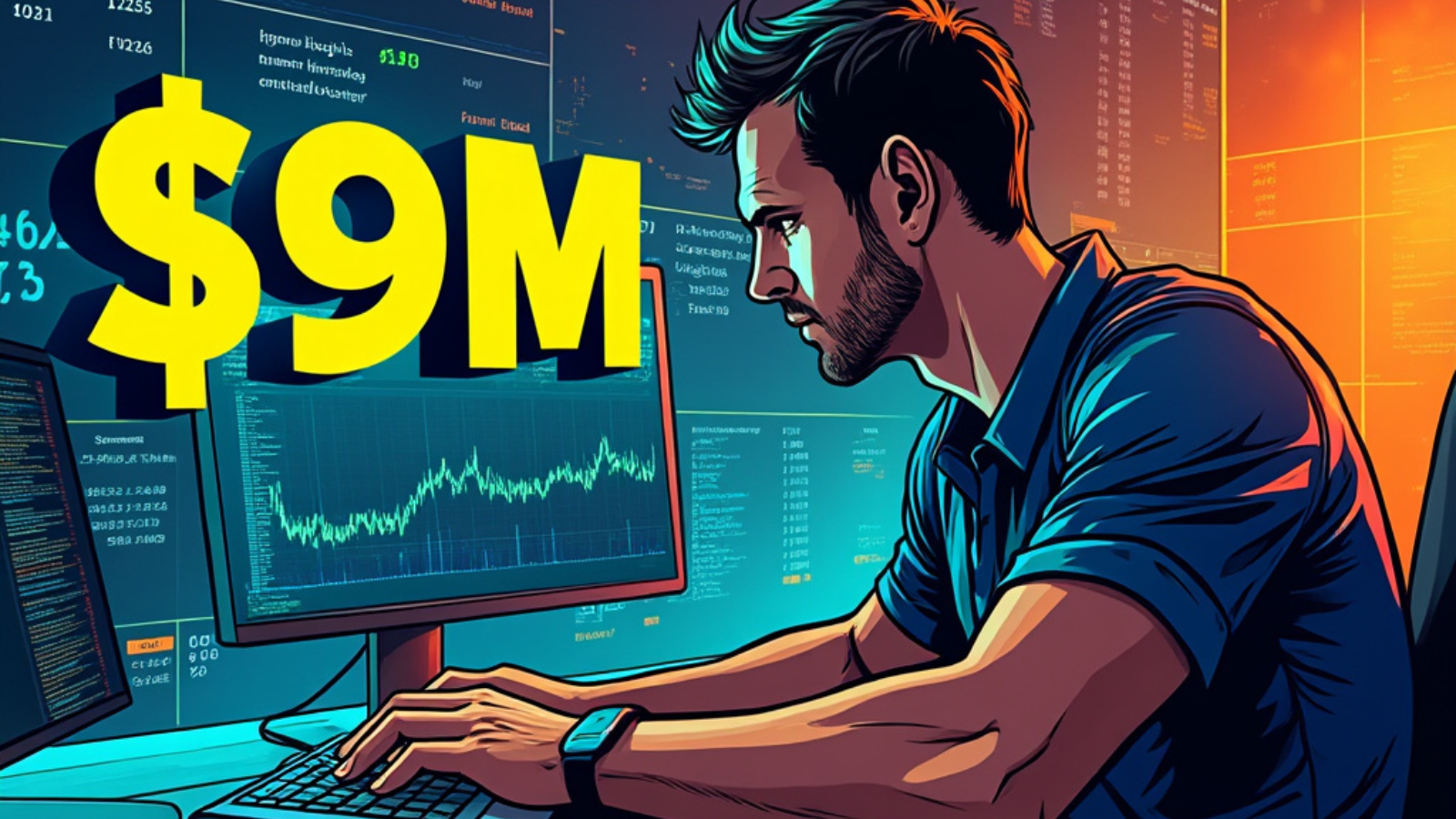 Crypto Trader Turns $3K Into $9M in Just Three Days