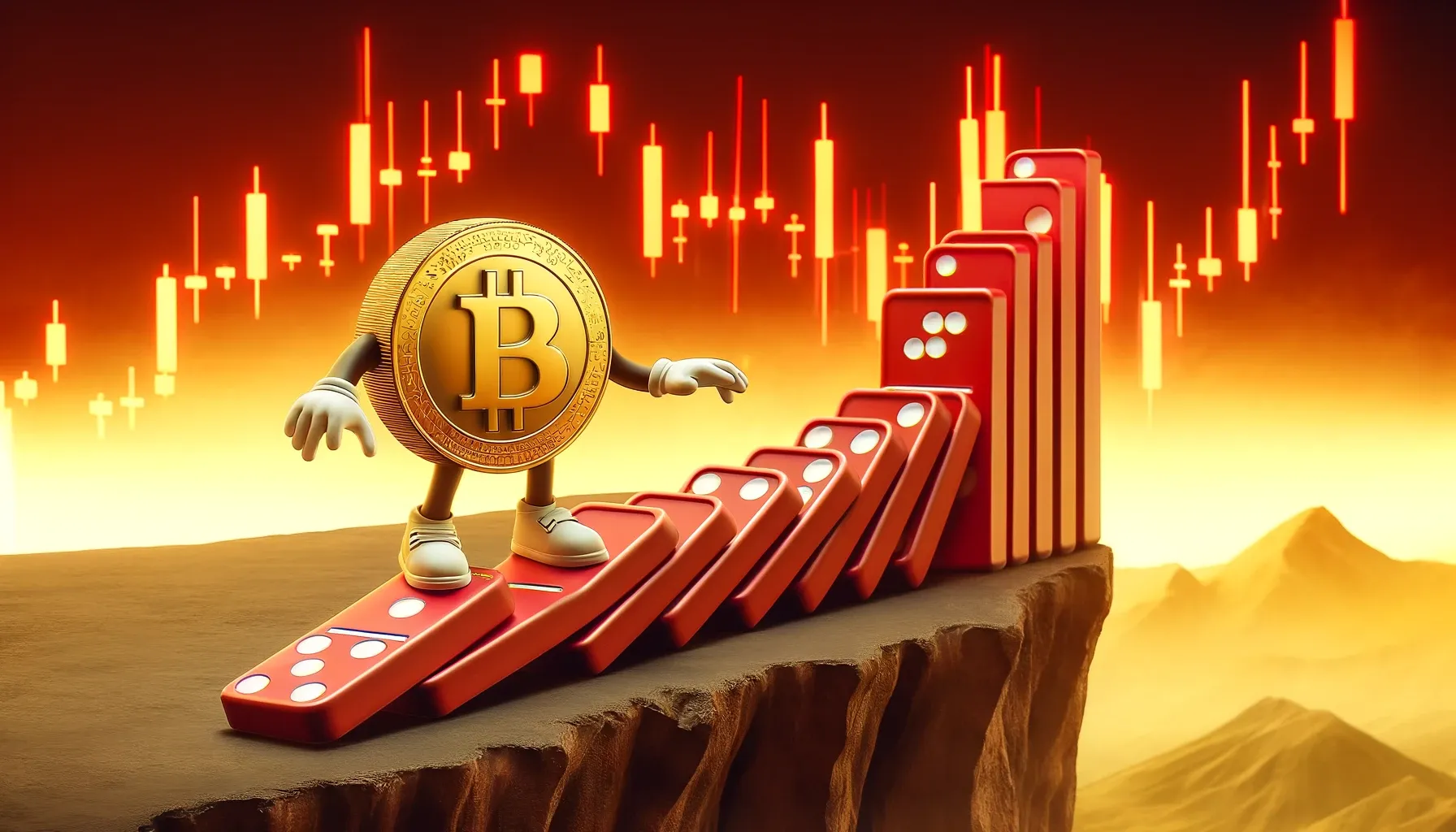 Bitcoin's Sudden 5% Plunge Sparks $165M Financial Meltdown in Crypto Markets