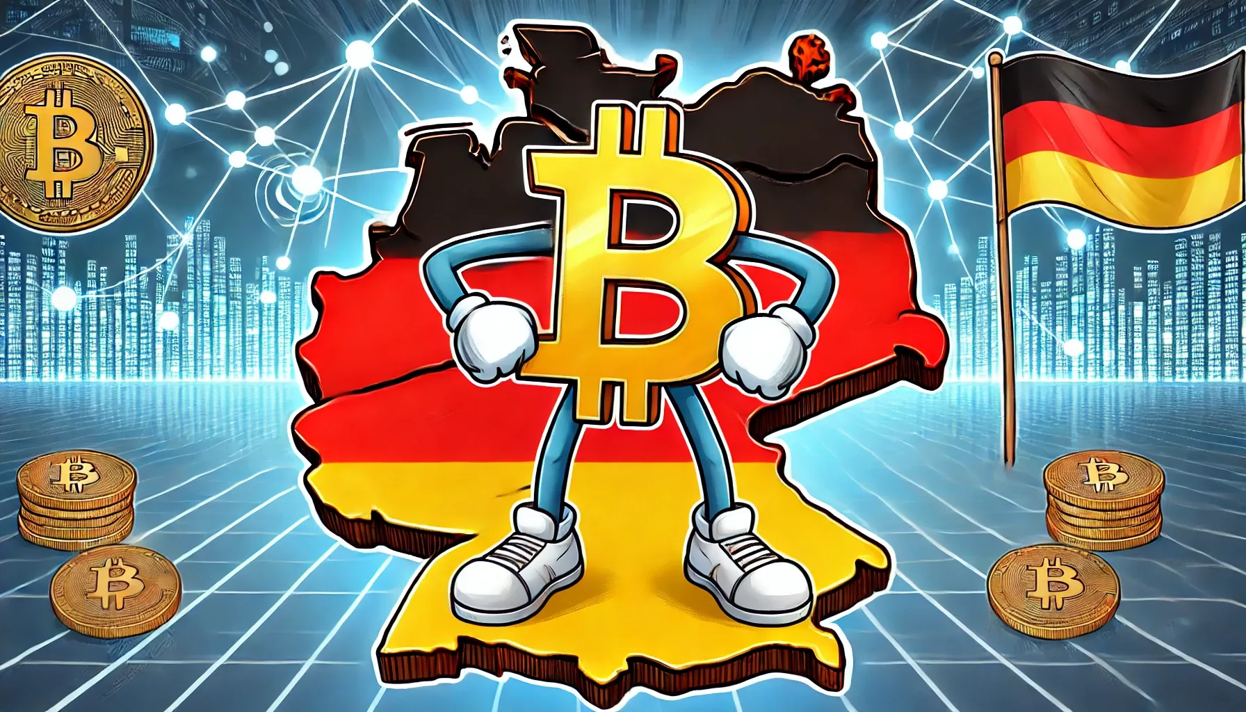 German Bitcoin Sell-Off Continues, Over 3,000 BTC Moved in One Hour