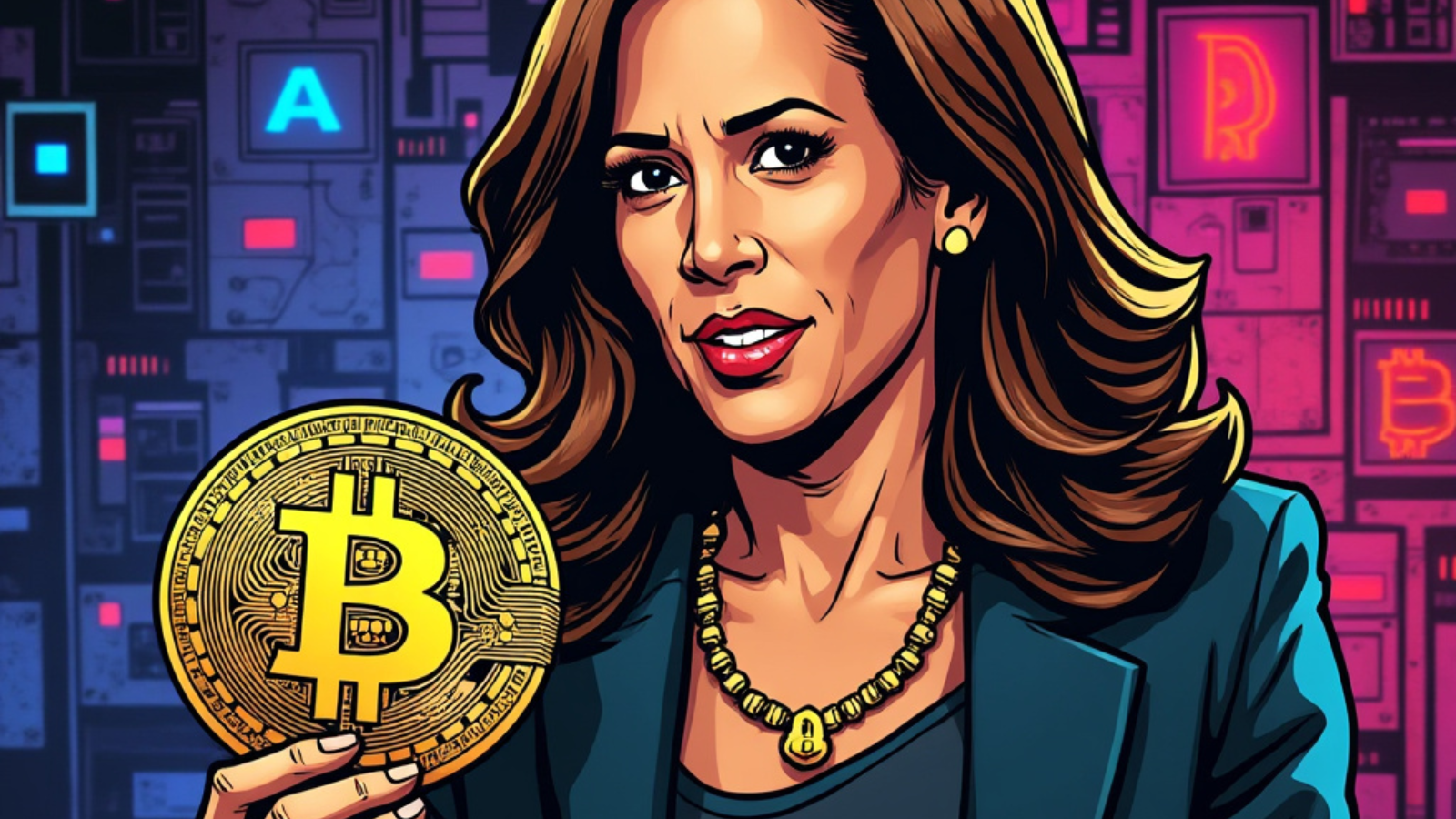 Kamala Harris Pushes for U.S. Dominance in Blockchain