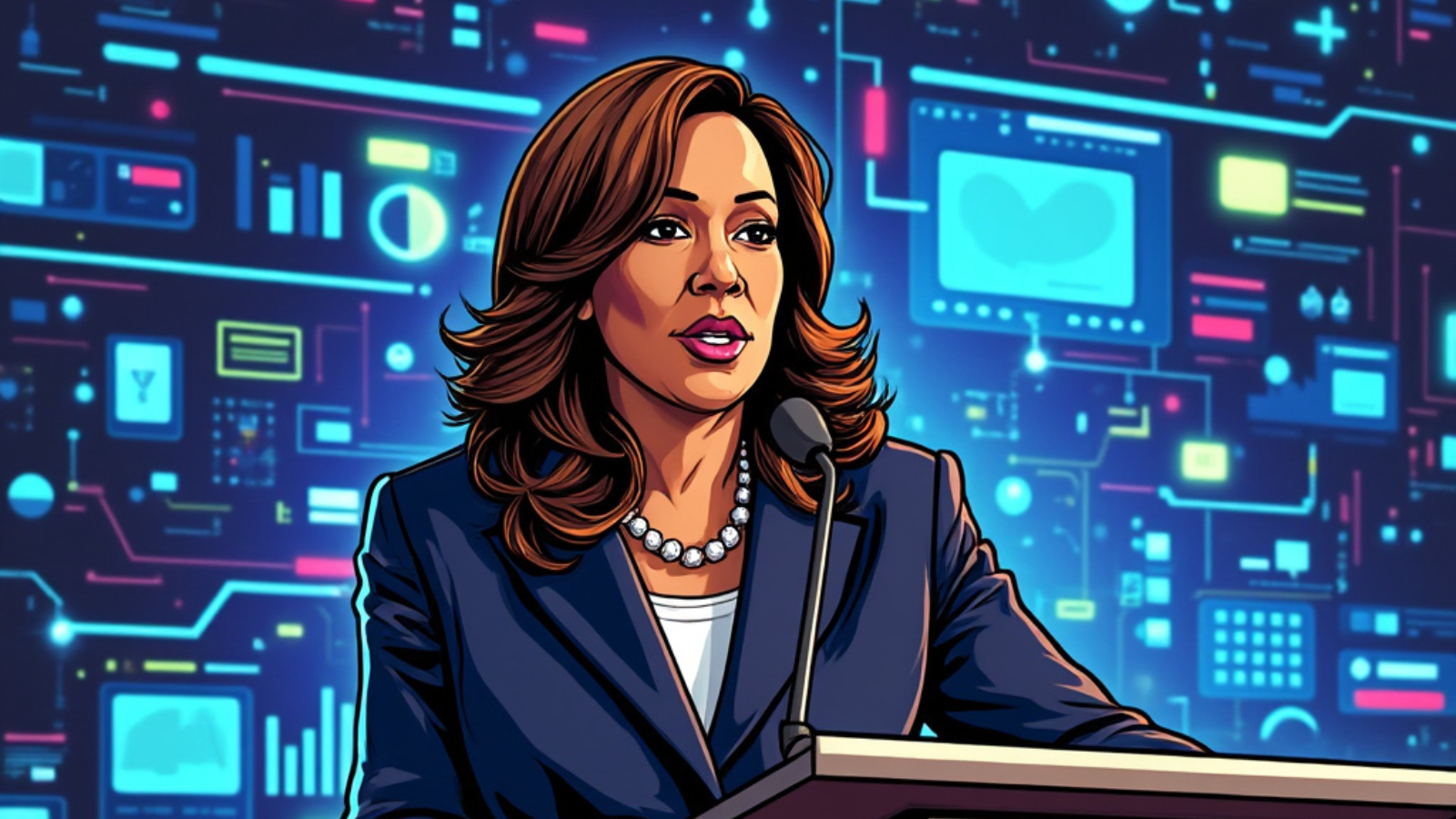 Kamala Harris Ignores Crypto in Policy Platform Details