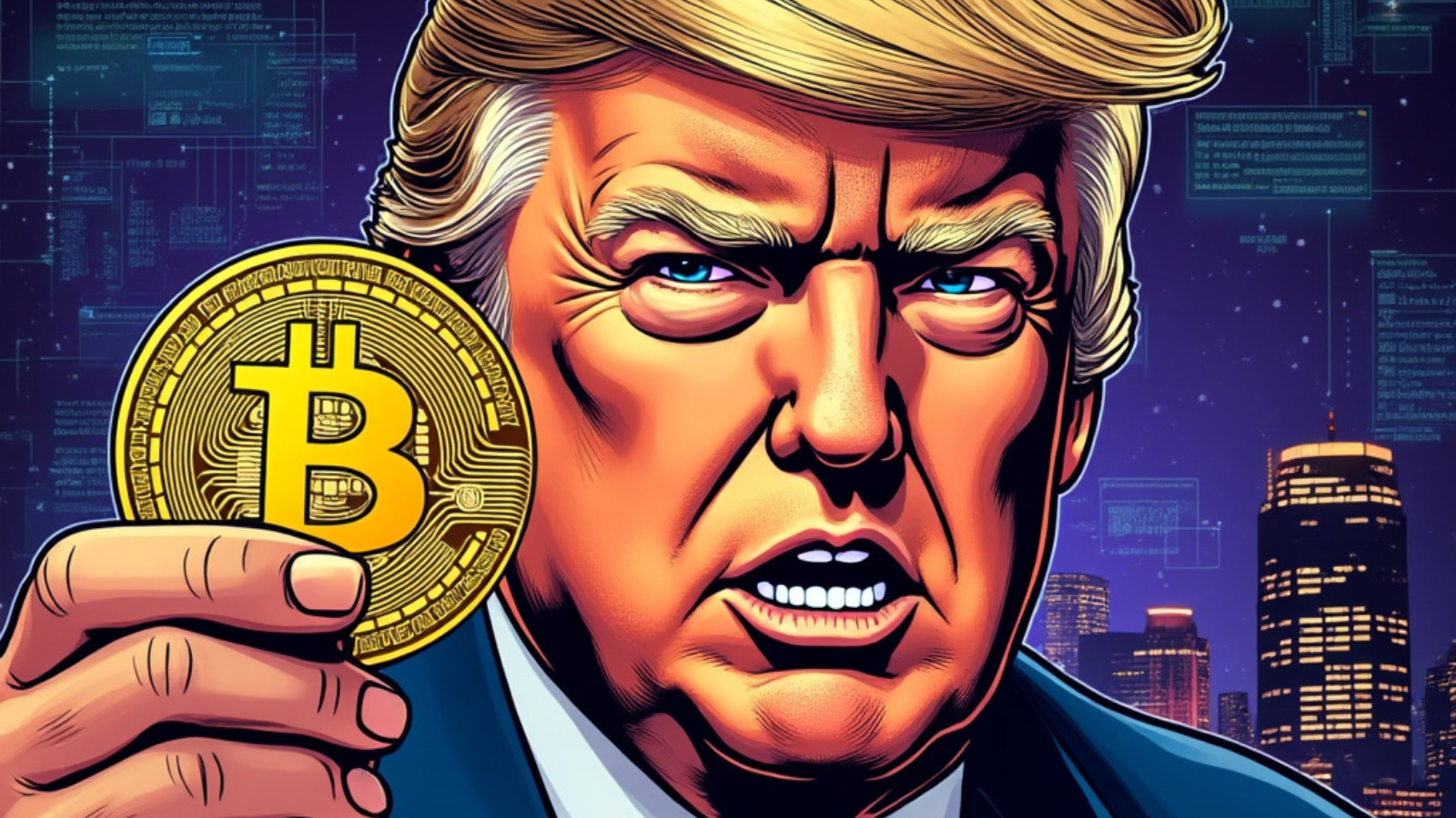 Trump Buys Burgers with Bitcoin at NYC Bar